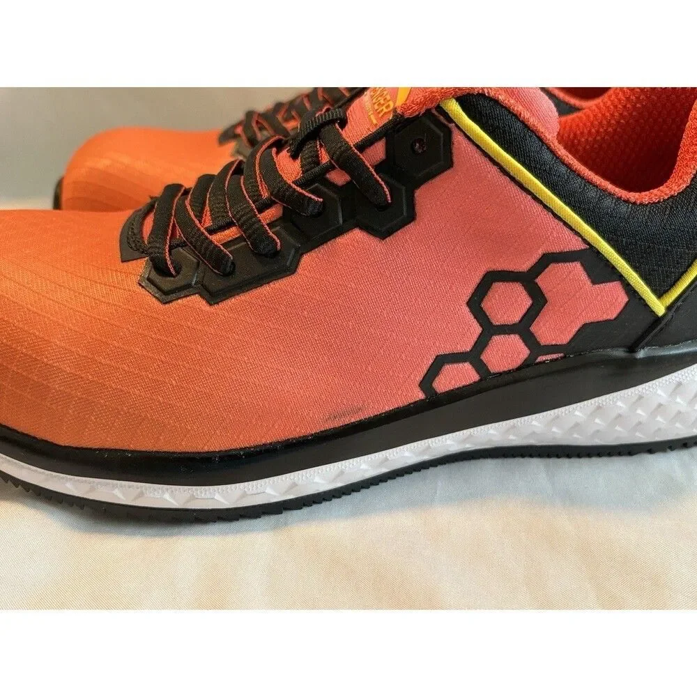 Avenger Women's Sz 7.5 A1891 Fusion EH Work Safety Boots / Sneaker Orange